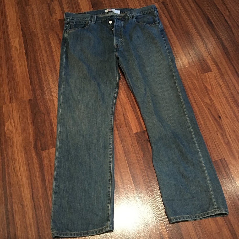 Levi's 501 XX Jeans Mens W38 x L30 Straight Leg Button Fly - Picture 1 of 12